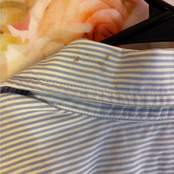 LOT BLUE STRIPES American Eagle Outfitters and Hollister Men’s Button Downs - Picture 7 of 12